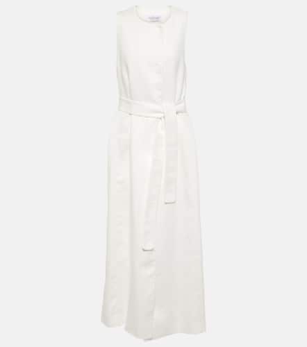 Aureo linen twill midi wrap dress - Max Mara - Modalova