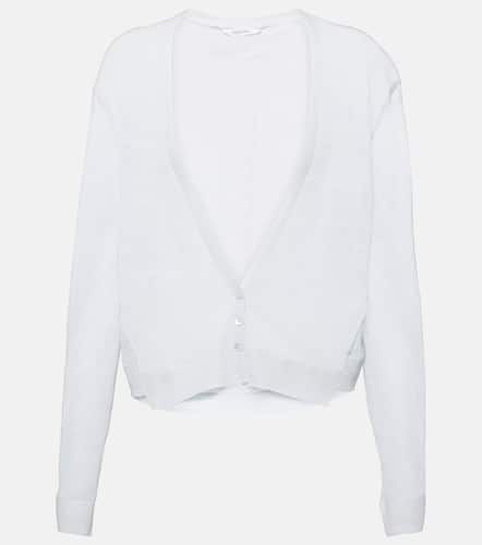 V-neck linen-blend cardigan - Dorothee Schumacher - Modalova