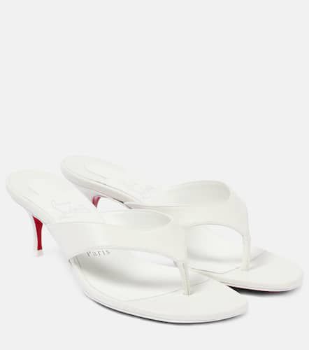 Raratonga 55 leather mules - Christian Louboutin - Modalova