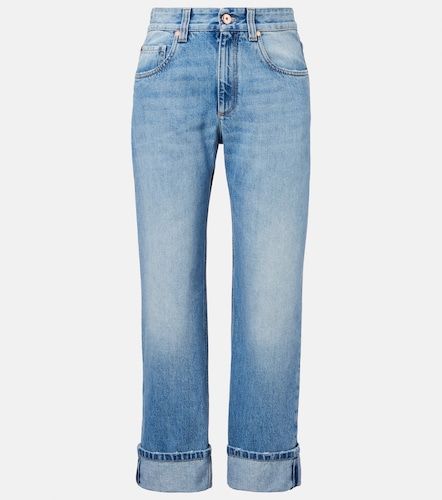 Jeans regular a vita bassa - Brunello Cucinelli - Modalova