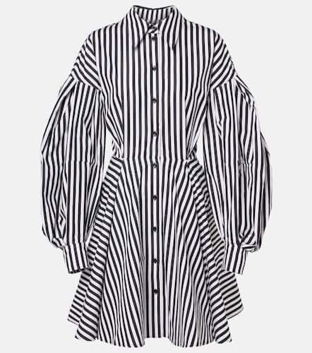 Striped cotton poplin midi dress - Nina Ricci - Modalova