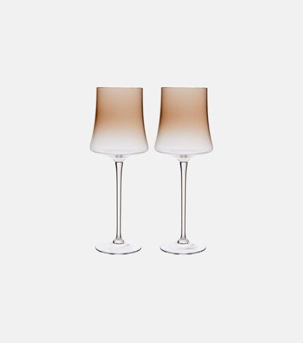 Set de 2 copas de cristal de Murano - Brunello Cucinelli - Modalova
