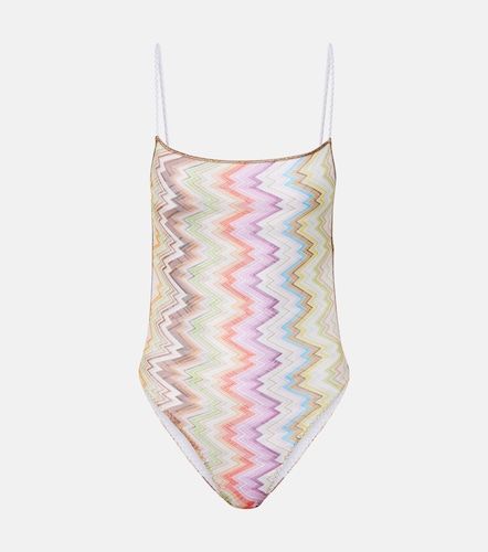 Missoni Zigzag open-back swimsuit - Missoni - Modalova