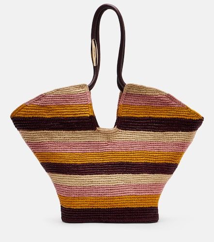 Goldentime Large raffia tote bag - Zimmermann - Modalova