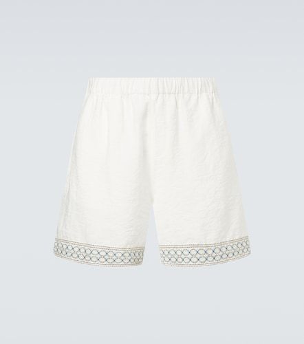 Bermuda-Shorts mit Häkelstrick - Commas - Modalova