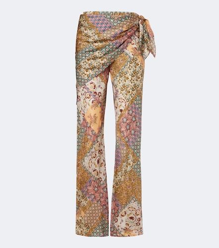 Fairlight silk habotai wide-leg pants - Zimmermann - Modalova