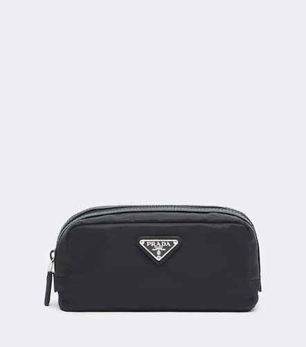 Leather-trimmed Re-Nylon makeup bag - Prada - Modalova