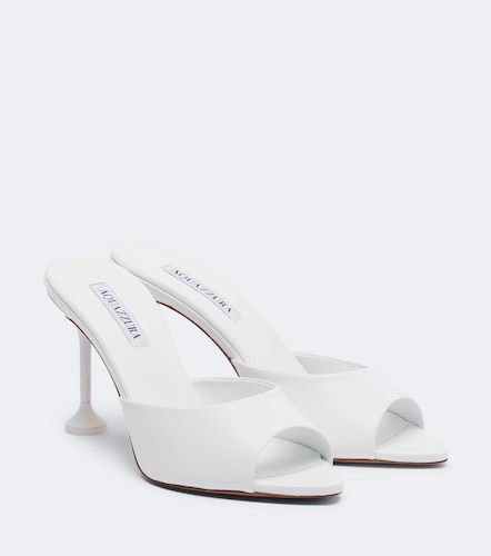 Aquazzura Bisous leather mules - Aquazzura - Modalova