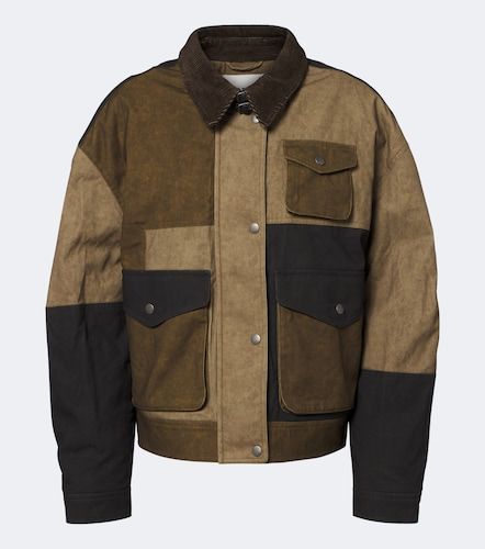 Chaqueta Risla de algodón con patchwork - Marant Etoile - Modalova
