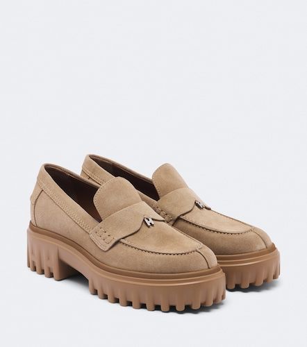Mocasines con plataforma de ante - Hogan - Modalova