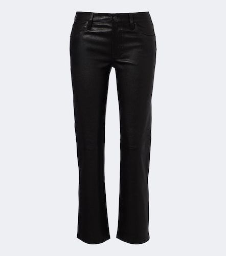 Frame Cigarette leather slim pants - Frame - Modalova