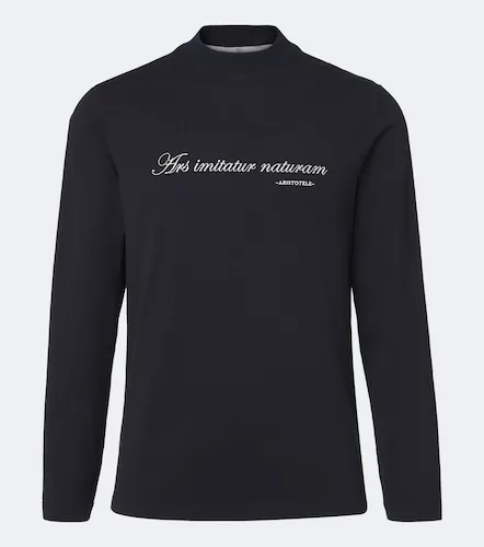 Printed cotton jersey T-shirt - Brunello Cucinelli - Modalova
