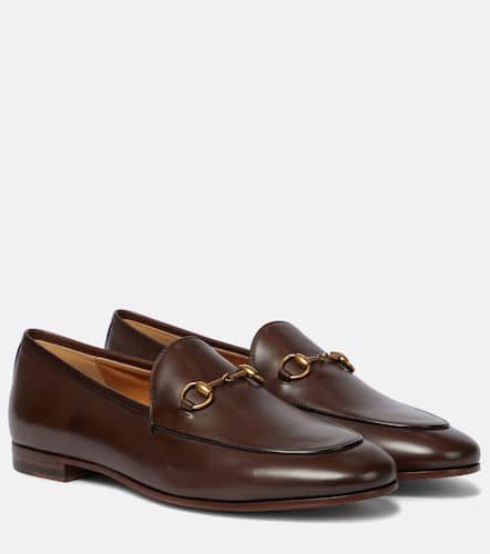 Gucci Jordaan leather loafers - Gucci - Modalova