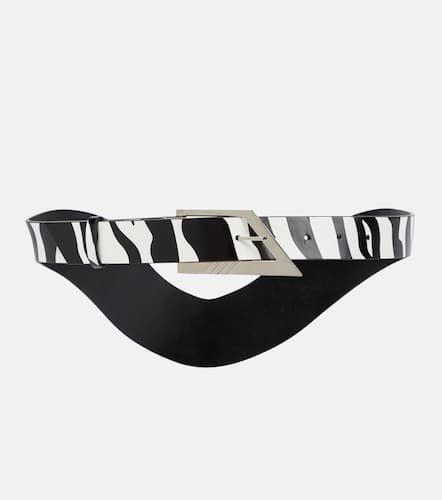 The Attico Printed leather belt - The Attico - Modalova