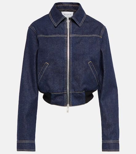 AlaÃ¯a Denim jacket - Alaia - Modalova