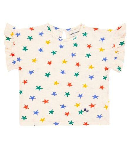 Bebé - camiseta de algodón con volantes - Bobo Choses - Modalova