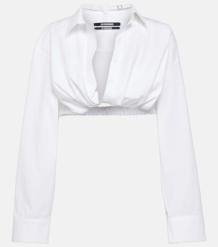 Crop top La Chemise Bahia de mezcla de algodón - Jacquemus - Modalova
