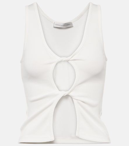 Top de jersey con aberturas - Christopher Esber - Modalova