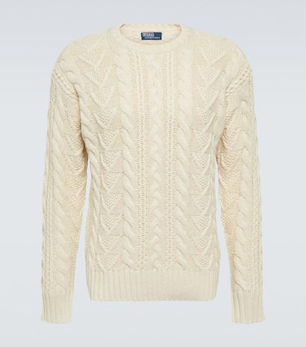 Cable-knit cotton-blend sweater - Polo Ralph Lauren - Modalova