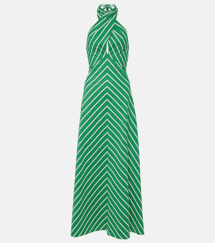 Dawn striped cotton poplin maxi dress - Staud - Modalova