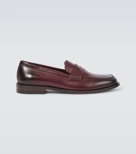 Perry leather penny loafers - Manolo Blahnik - Modalova