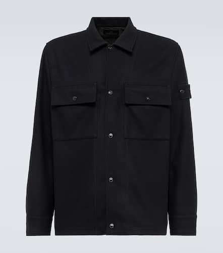 Ghost Compass wool-blend overshirt - Stone Island - Modalova