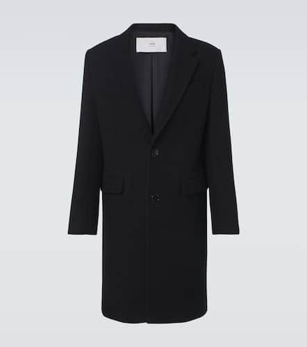 Ami Paris Single-breasted wool coat - Ami Paris - Modalova