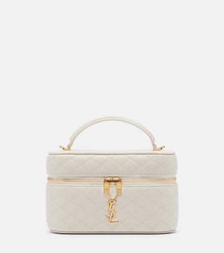 Bolso neceser Gaby Mini de piel acolchada - Saint Laurent - Modalova