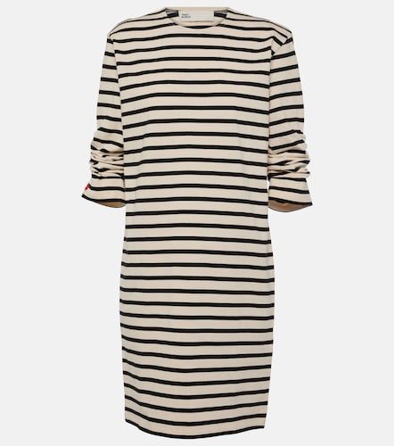 Abito corto in cotone a righe - Tory Burch - Modalova
