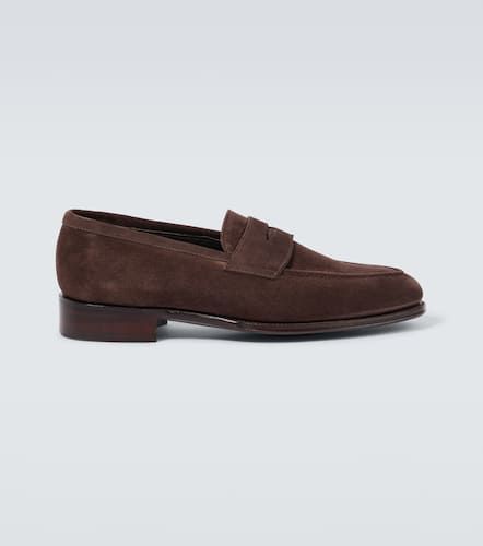 Bradley II suede penny loafers - George Cleverley - Modalova