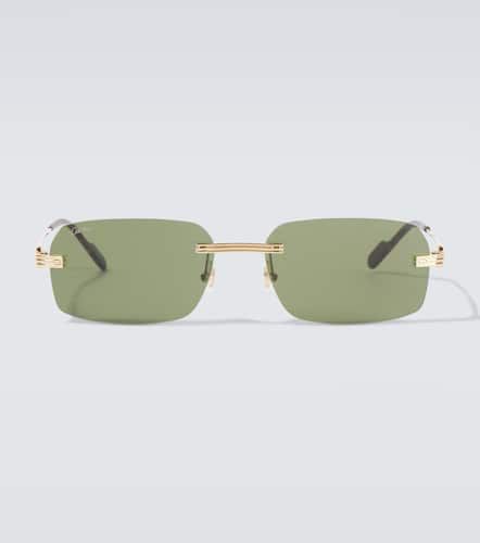 Rectangular sunglasses - Cartier Eyewear Collection - Modalova