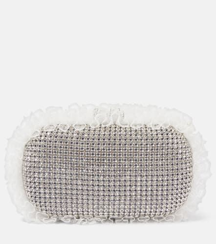 X Christopher Kane crystal-embellished clutch - Self-Portrait - Modalova