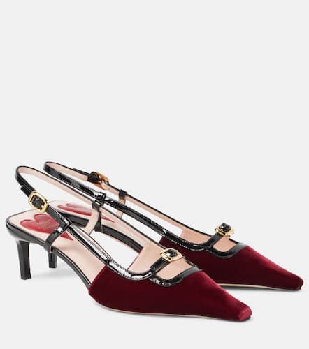 Viv' Canard 55 leather slingback pumps - Roger Vivier - Modalova