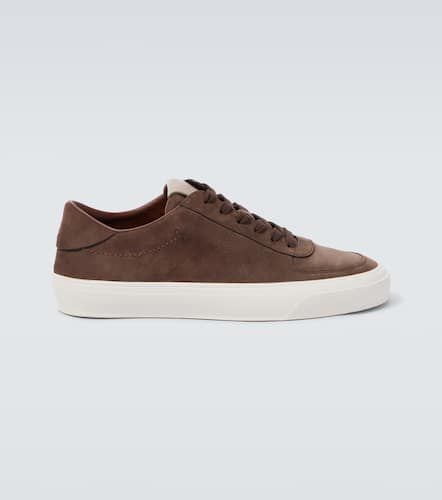 Moncler Monclub suede sneakers - Moncler - Modalova