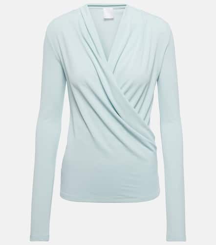 Givenchy Draped crÃªpe jersey top - Givenchy - Modalova