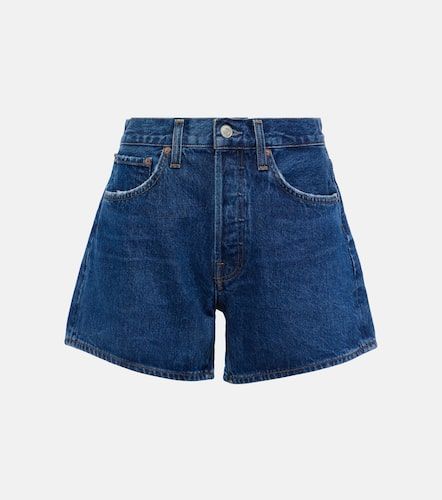 Parker Long high-rise denim shorts - Agolde - Modalova