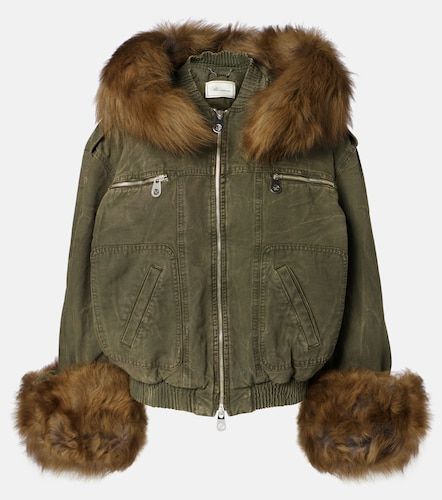 Bomber in canvas di cotone - Blumarine - Modalova