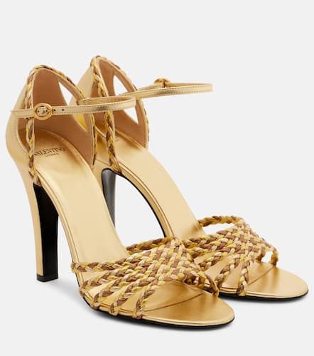 Pumps Hi Dolly 105 aus Metallic-Leder - Valentino Garavani - Modalova