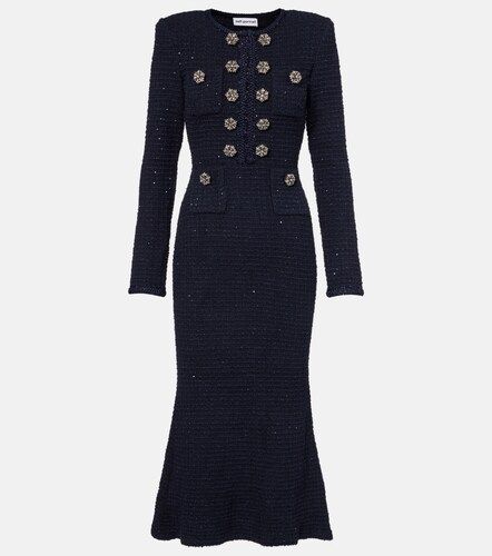 Self-Portrait Boucle midi dress - Self-Portrait - Modalova