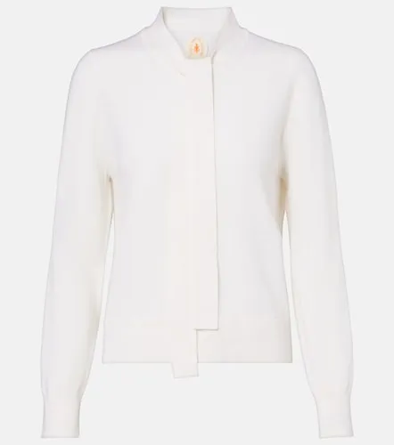 Tie-neck wool and cashmere sweater - Jardin des Orangers - Modalova