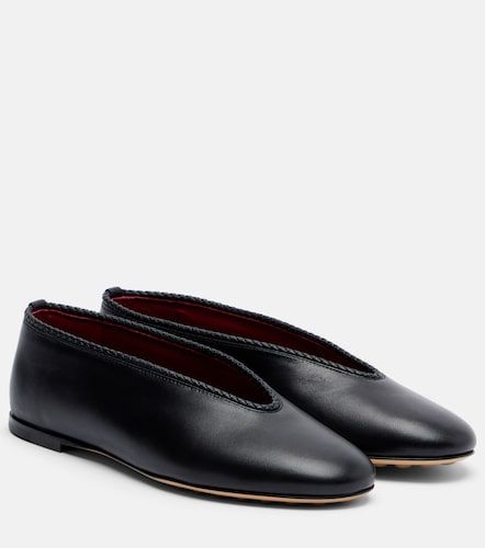 Rosa leather ballet flats - Bottega Veneta - Modalova