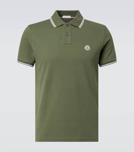 Moncler Cotton piquÃ© polo shirt - Moncler - Modalova