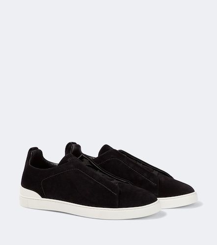 Zegna Triple Stitch suede sneakers - Zegna - Modalova