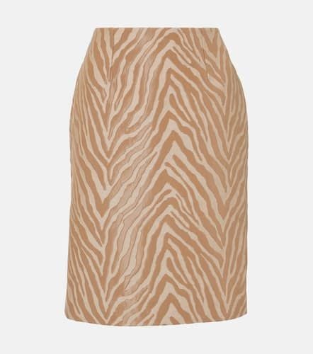 Elia cotton-blend jacquard pencil skirt - Tove - Modalova