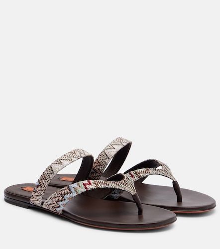 Sandali infradito Luise a zig-zag - Missoni - Modalova
