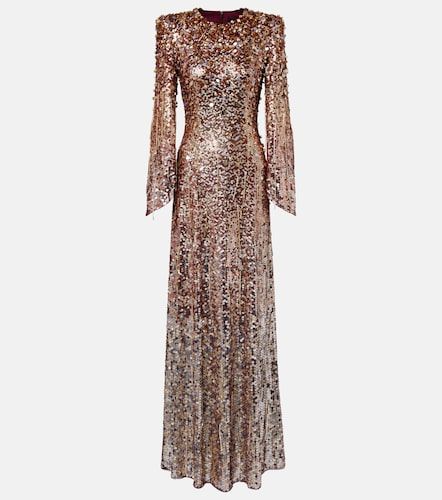 Phara embellished fringed gown - Jenny Packham - Modalova