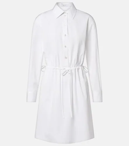 Vestido camisero de popelín de algodón - McQueen - Modalova