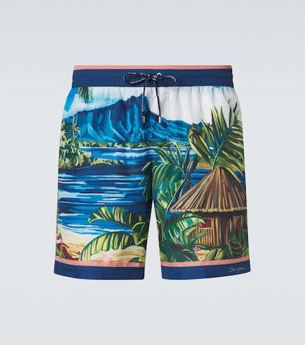 Dolce&Gabbana Printed swim trunks - Dolce&Gabbana - Modalova