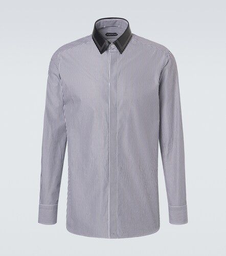 Camicia in popeline di cotone a righe - Tom Ford - Modalova