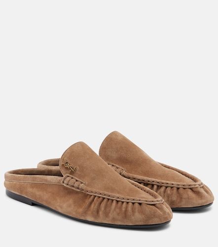Saint Laurent Le Loafer suede mules - Saint Laurent - Modalova